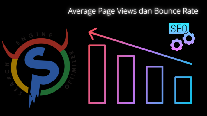 Average Page Views dan Bounce Rate